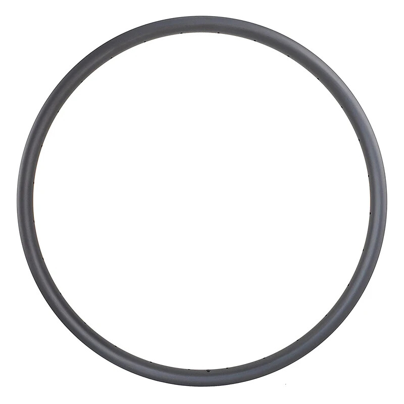 29er XC MTB Bike Asymmetric Carbon Disc Rim Clincher Tubeless Wheel 24-32 Holes