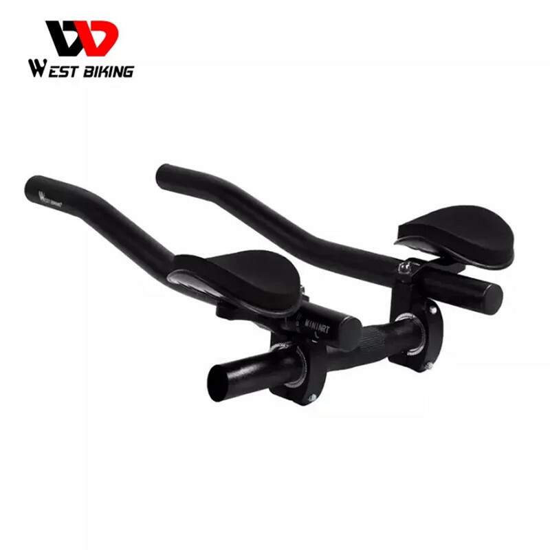 Bicycle Rest Handlebar Clip on Aero Bars Road Bike Extension Triathlon Aerobars