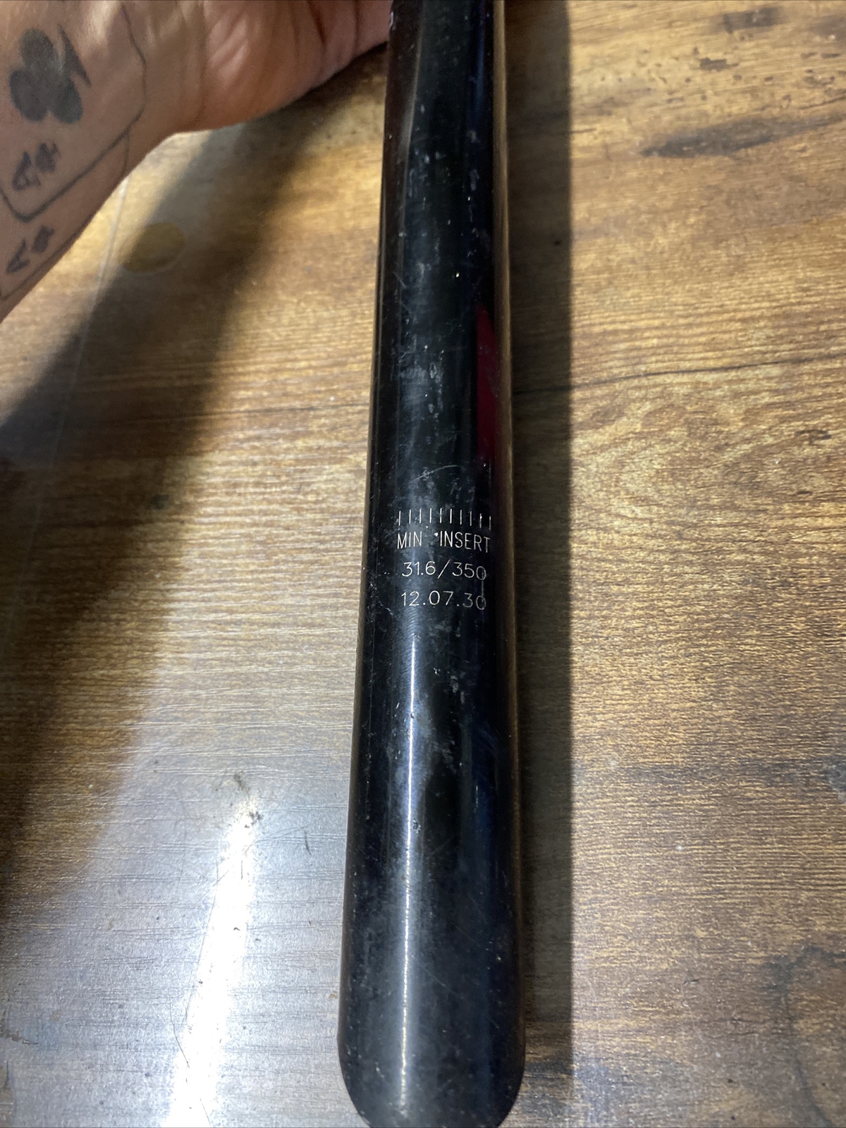 Oval alloy cycling seapost 31.6 350 mm (8218-214)