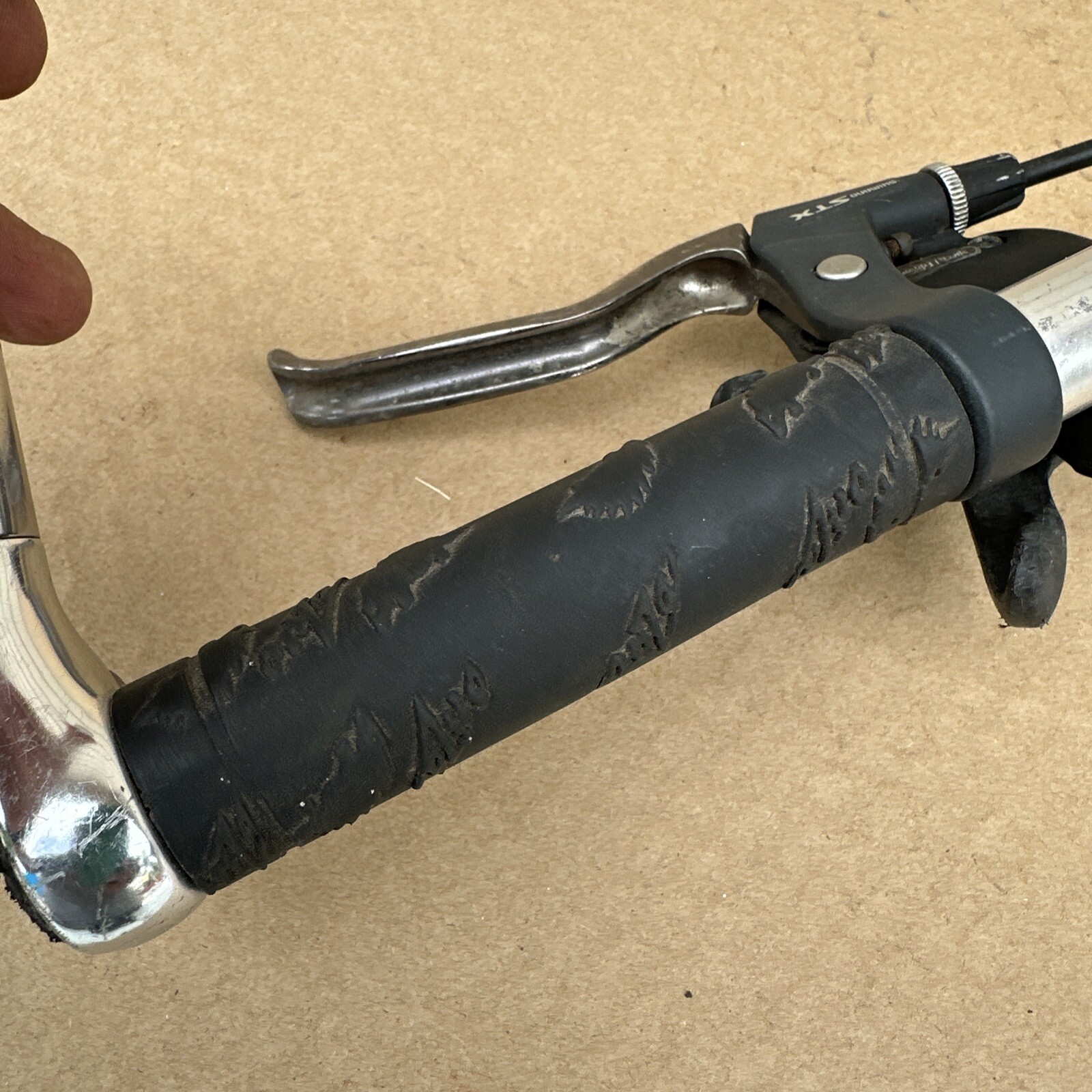 Vintage Barracuda Handlebars MTB Shimano STX Onza Ends