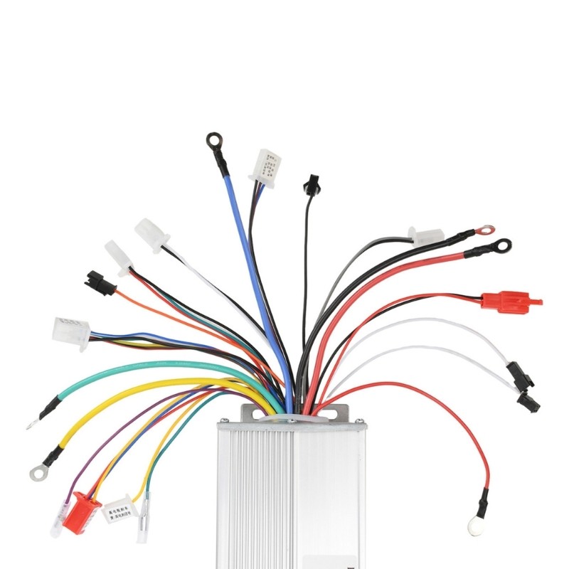 48V-72V Electric Bike Brushless Motor Controller 1200W-1500W 3 Gear Speed Design