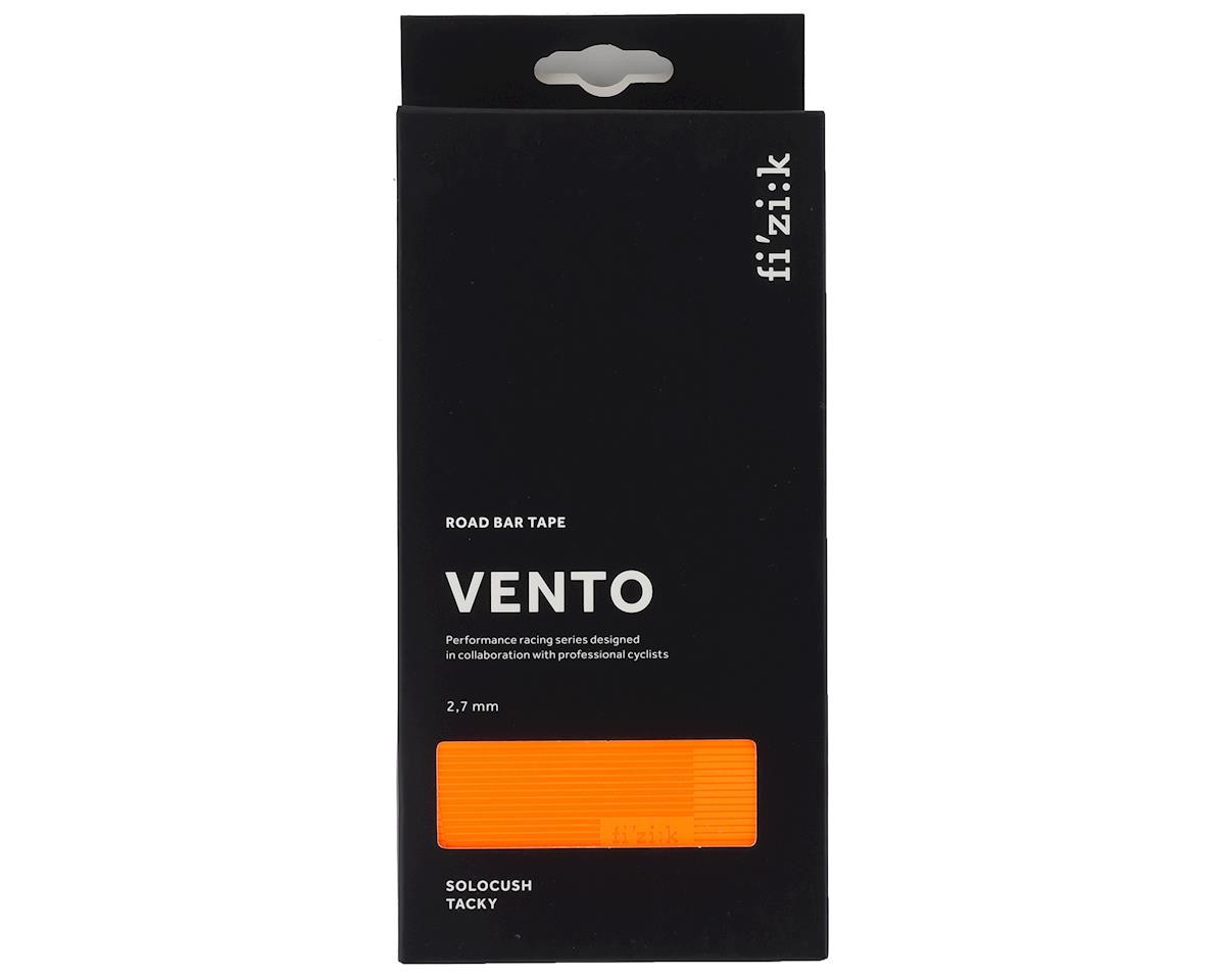 fizik Vento Solocush Tacky Handlebar Tape (Orange Fluorescent) (2.7mm Thick)