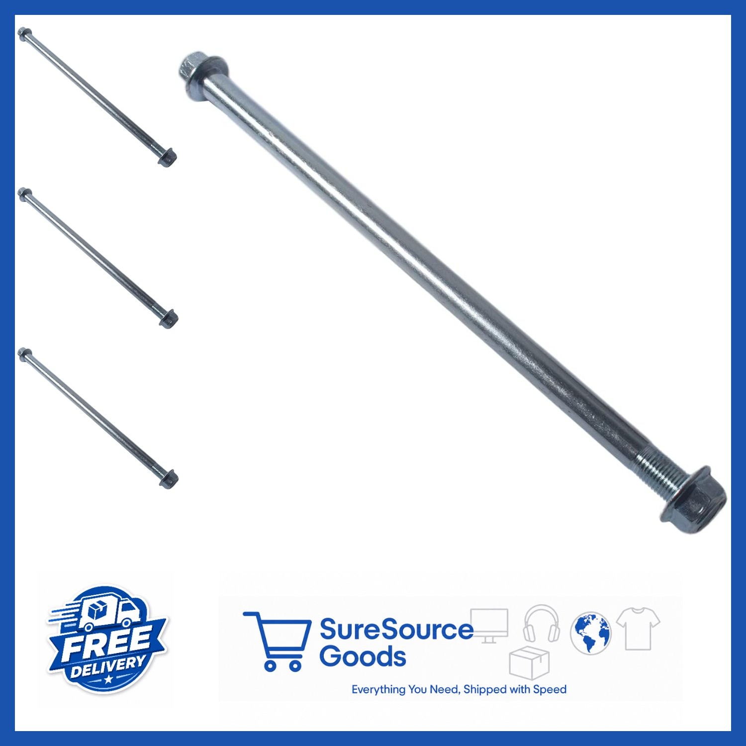 12mm 270mm Rear Axle for PIT PRO Trail Dirt Bike QUAD ATV 50cc 110cc 125cc