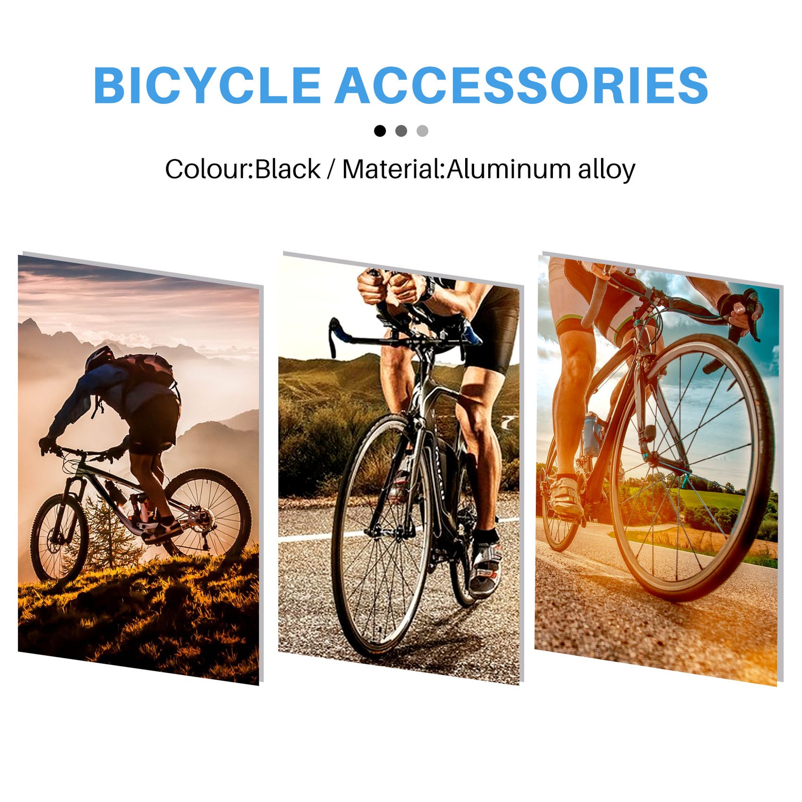 Bike Bullhorn Handlebar Aluminum Alloy 25.4mm 390mm Handlebar for Fixed7249