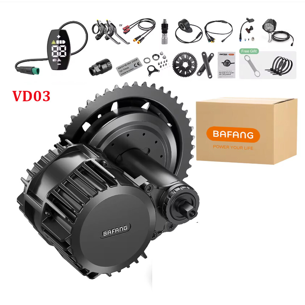 Bafang 52V 1000W Electric Bike Mid Drive Motor Kit BBSHD Ebike Conversion Kits