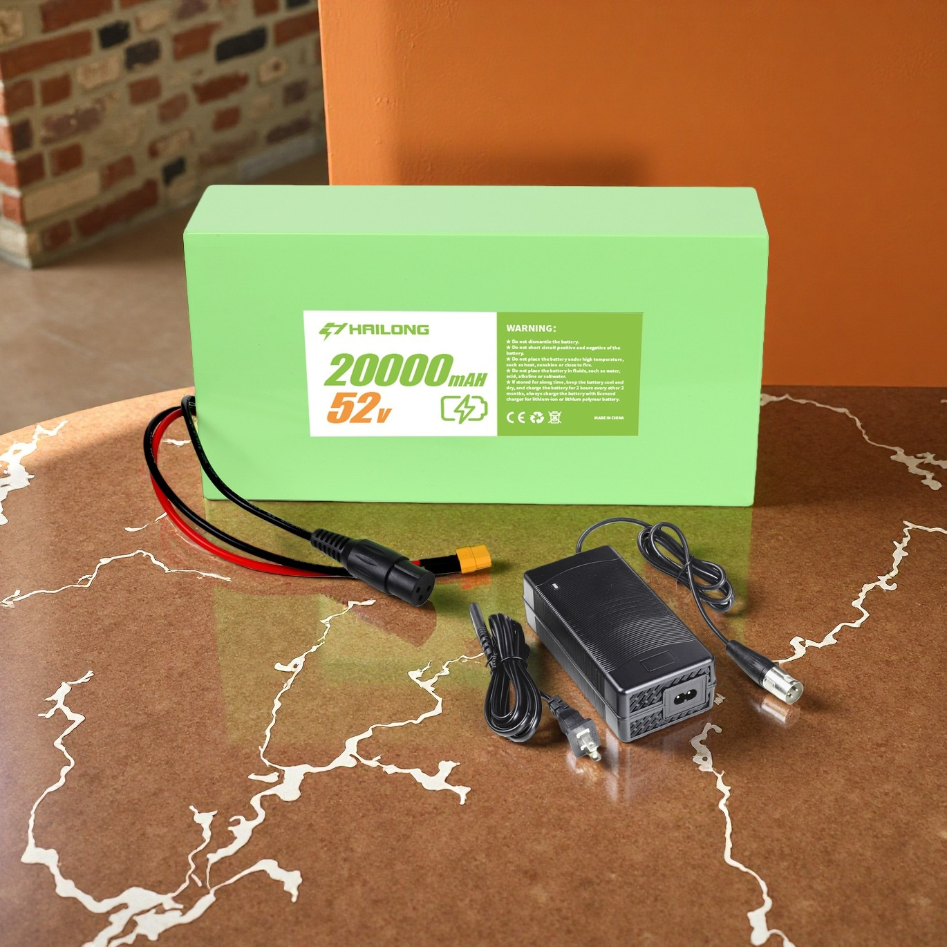Used 52V 20AH Battery li-ion Battery for 200-1500W Motor Battery BMS
