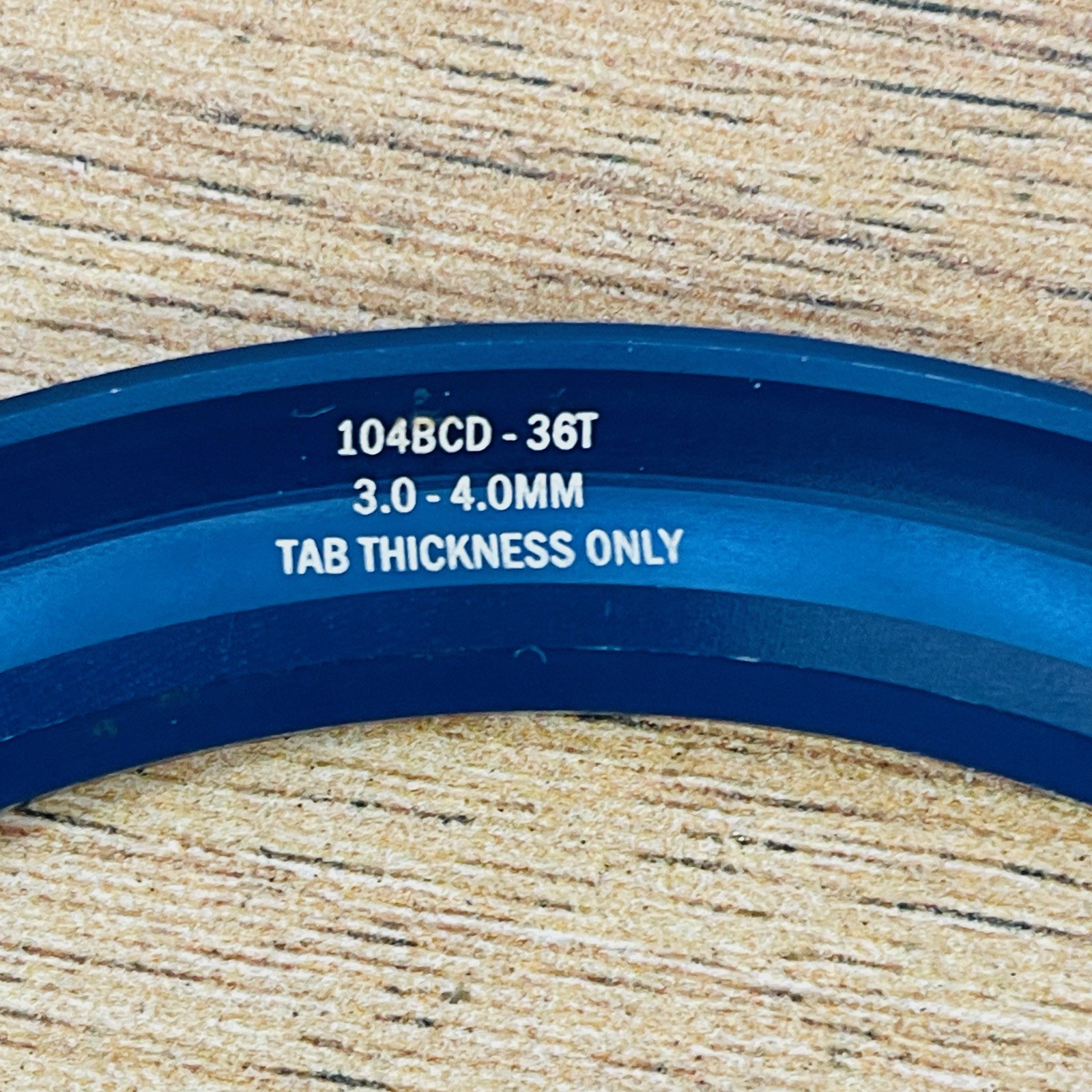 Race Face Bash Guard 36 Tooth 4 Bolt Blue Anodized 104 BCD