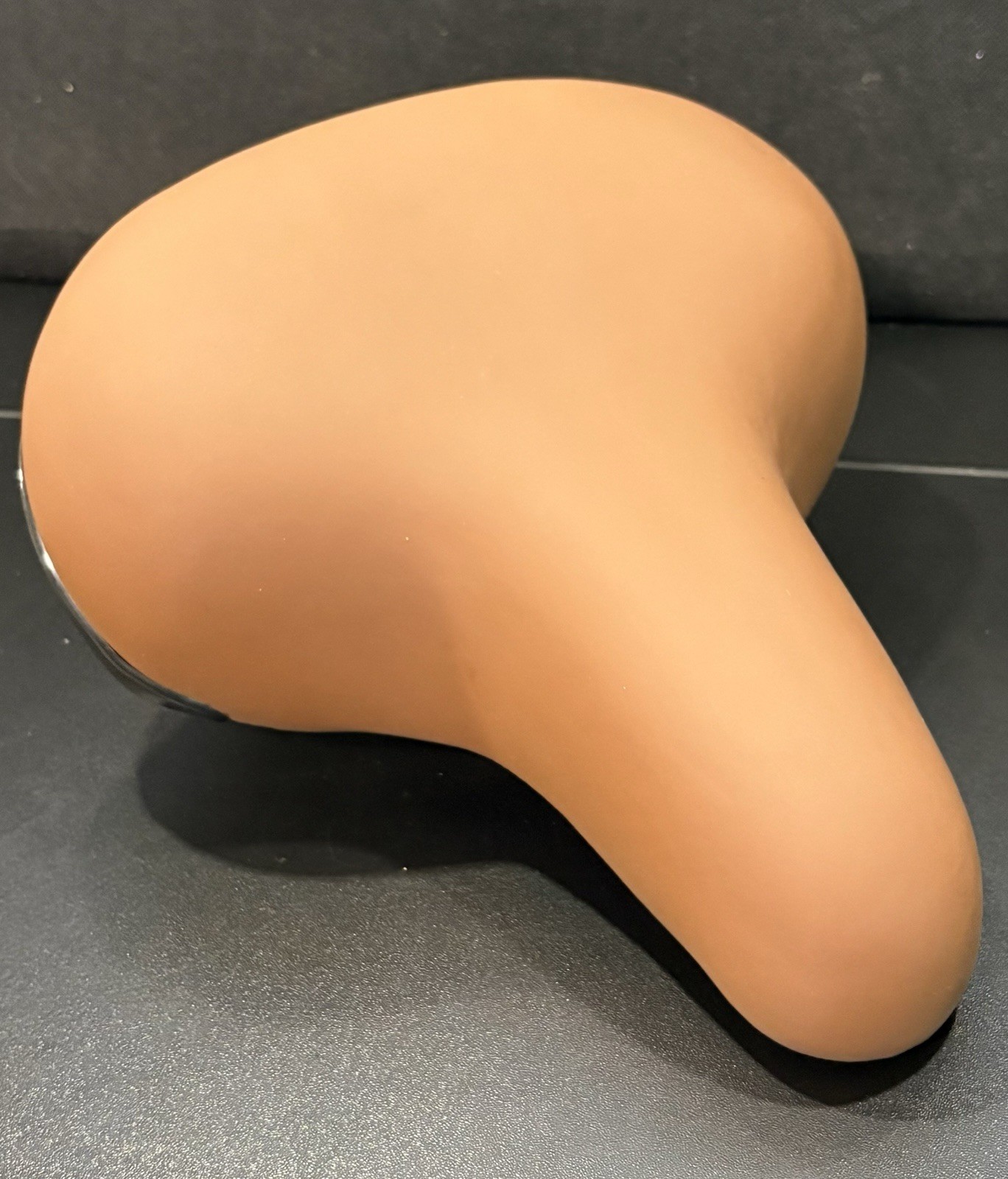 Cruiser Bicycle seat 9.5” long X 8” wide brown Brand New Free Shipping Included