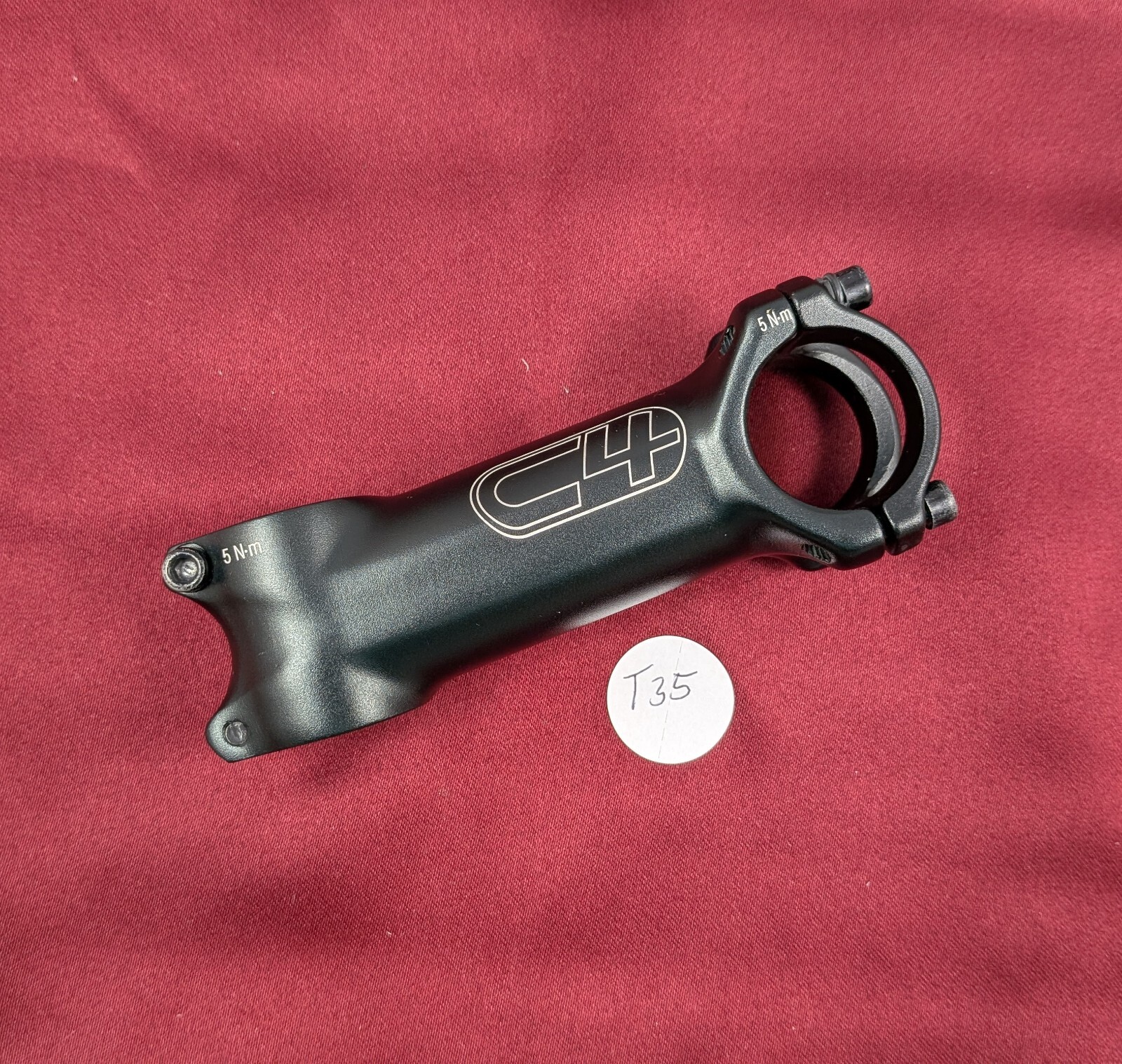 Cannondale C4 100mm ±7 Degree Alloy Road Stem 147g 1 1/8″ Insert 31.8mm New T35