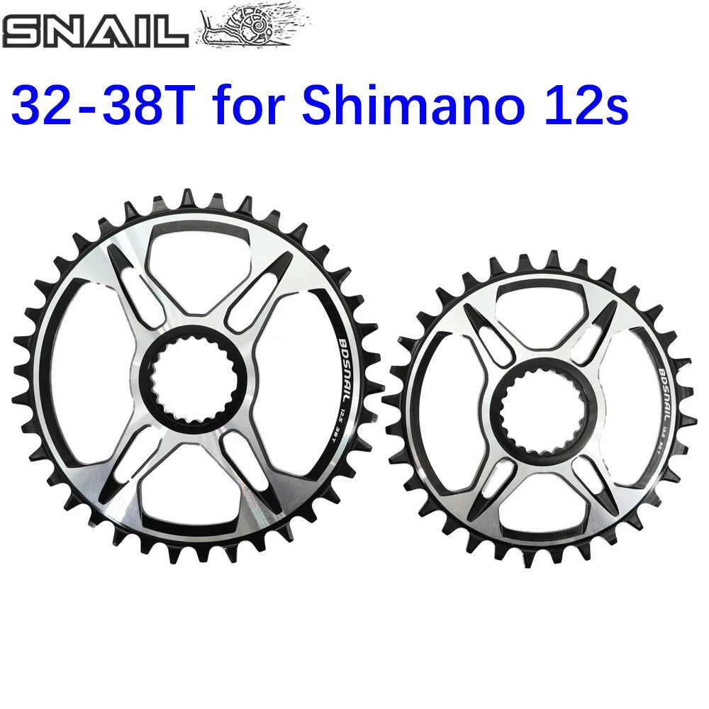 Chainring for Shimano Direct Mount 9-12s Oval Round Narrow Wide 32-38T Sprocket
