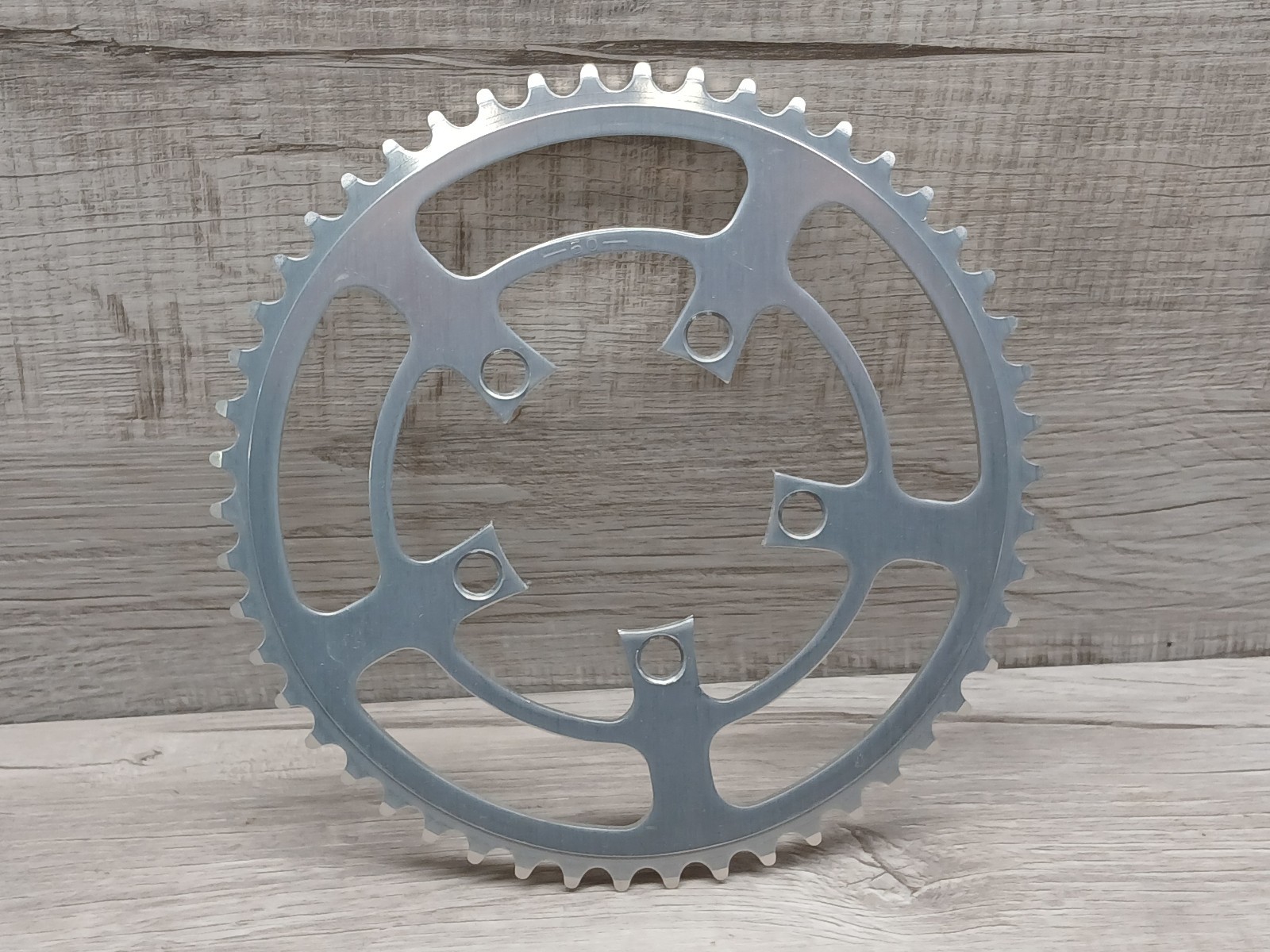 50 Tooth Alloy 86 mm BCD Non-branded Chainring; FIits Vintage SR & Stronglight