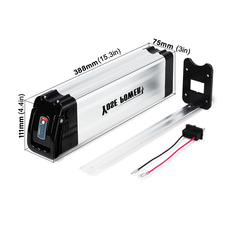 36V Lithium Battery Silverfish Electric Bike Battery 36V 13Ah 0-700W E-bikes