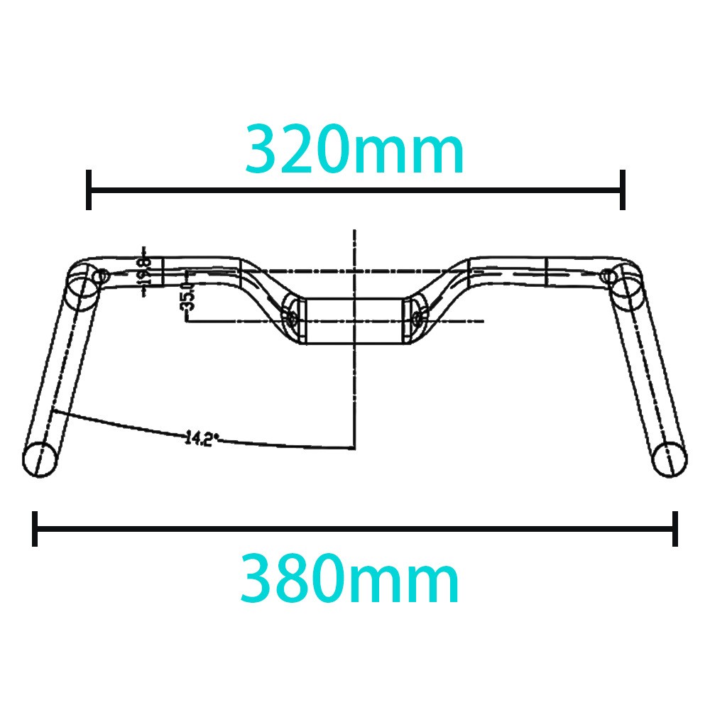 Carbon Fiber Road Bike Drop Bar 31.8mm Riser Bar Aero Gravel Bicycle Handlebars