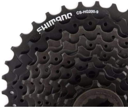 SHIMANO CS-HG200 // 9-fach Kassette (11-34 Zähne) Black