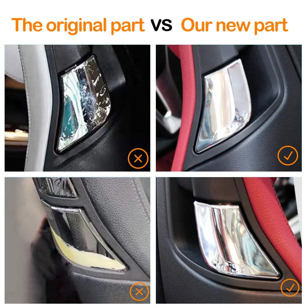 For Mercedes W207 W204 Car Front Seat Backrest Lock Switch Cover Handle For Benz