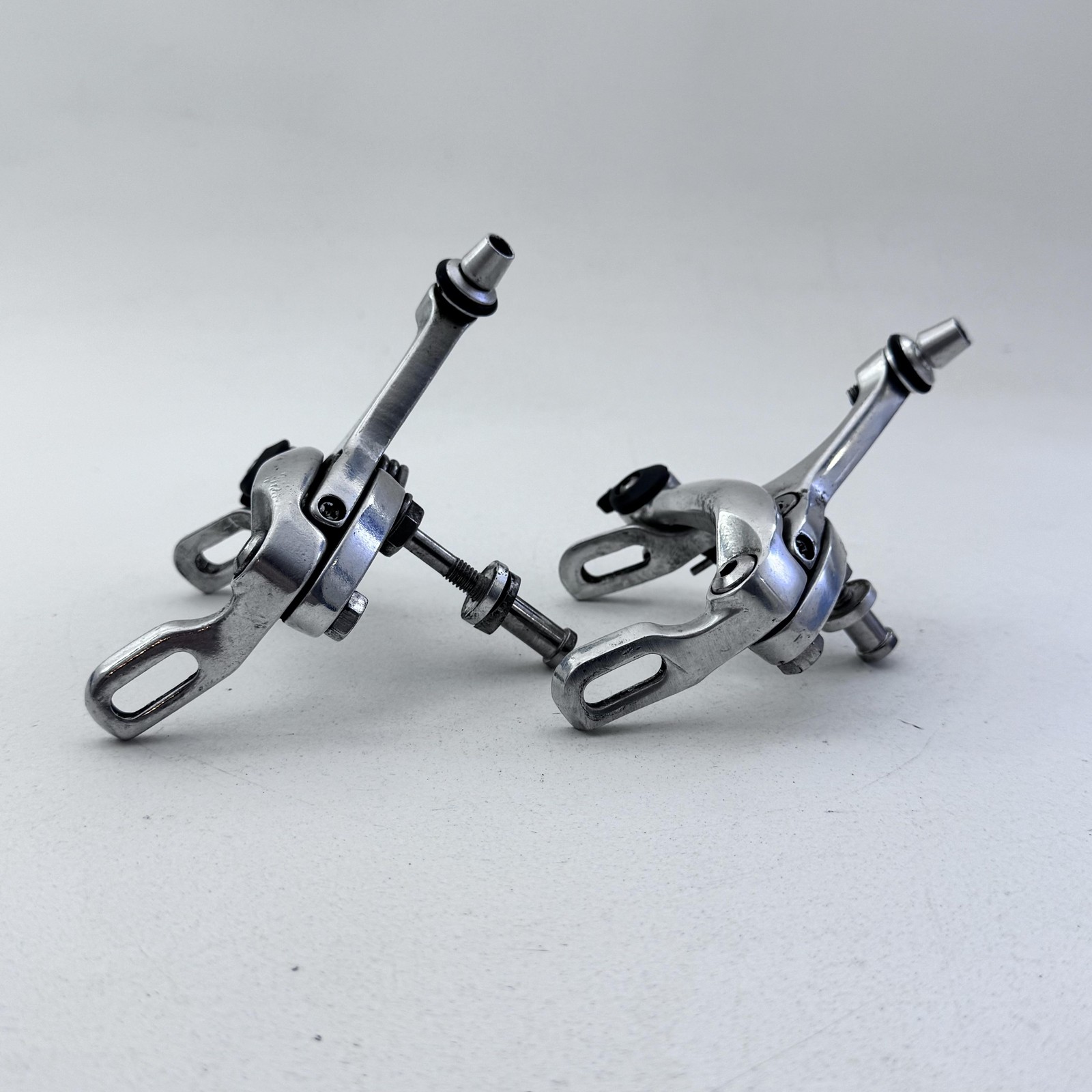Vintage RC462 Road Bike Dual Pivot Brake Calipers Front Rear Silver Alloy A49