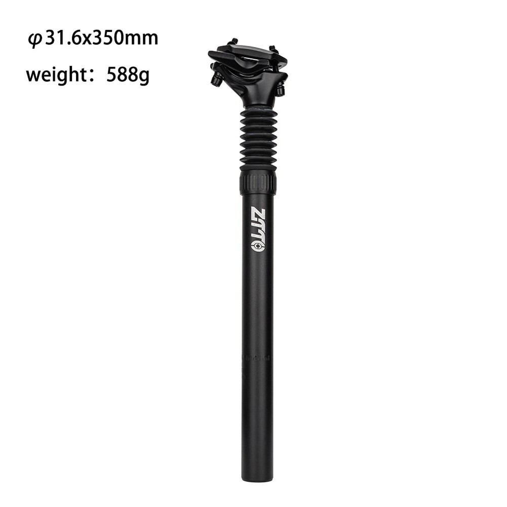 Improved Suspension System With Shock Absorber Seat Post For Mountain Bikes