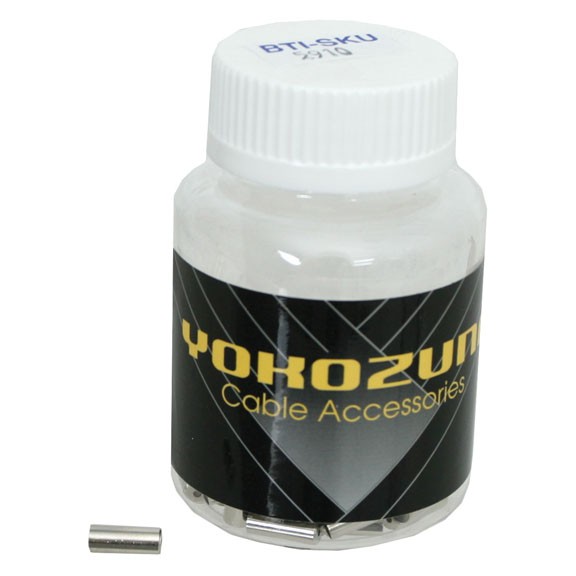 Yokozuna 4mm Chrome Derailleur Housing Ferrules – Durable, High-Performance