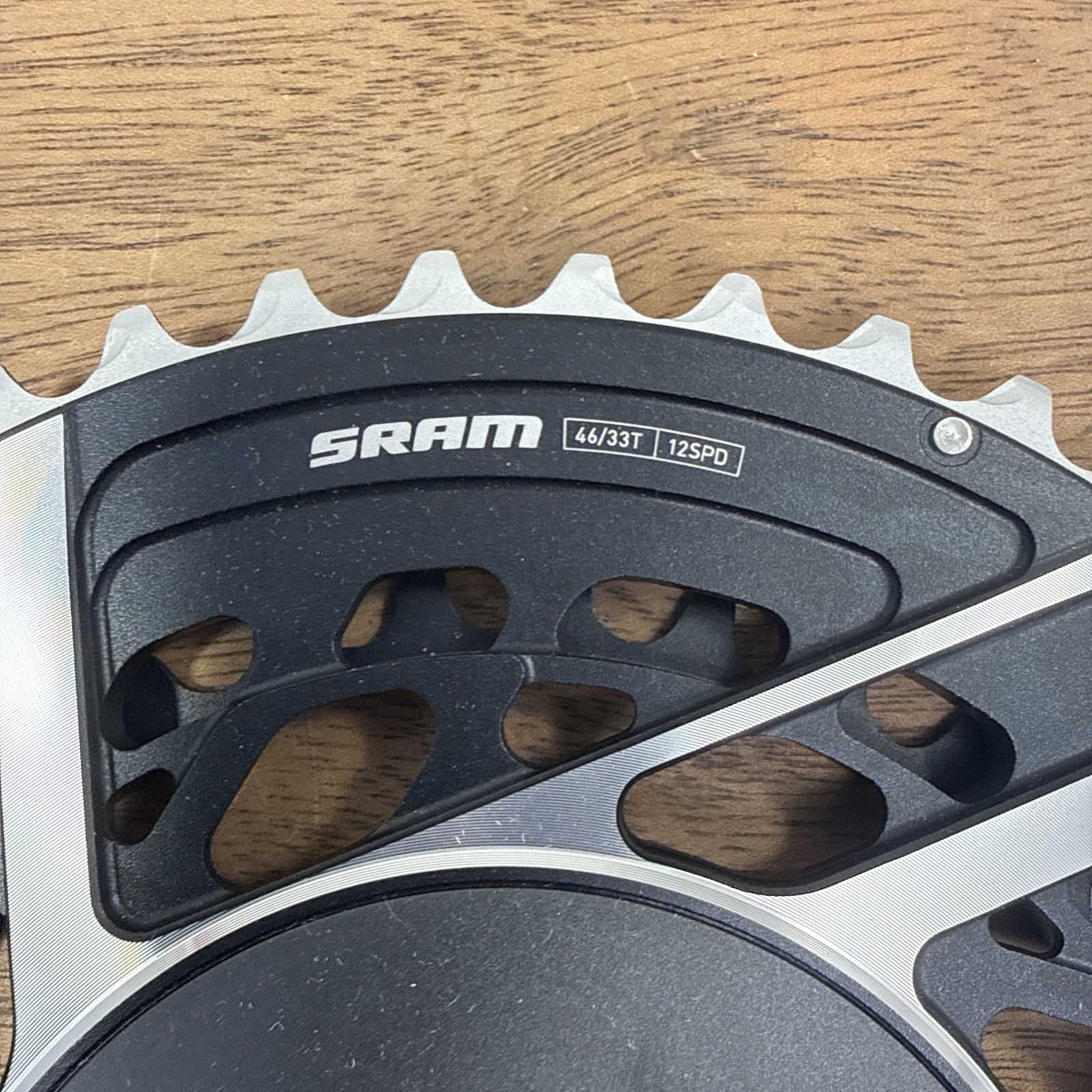 SRAM RED E1 2×12 Road Gravel Bike Crankset 46-33T FC-RED-E1 170mm Dub SL