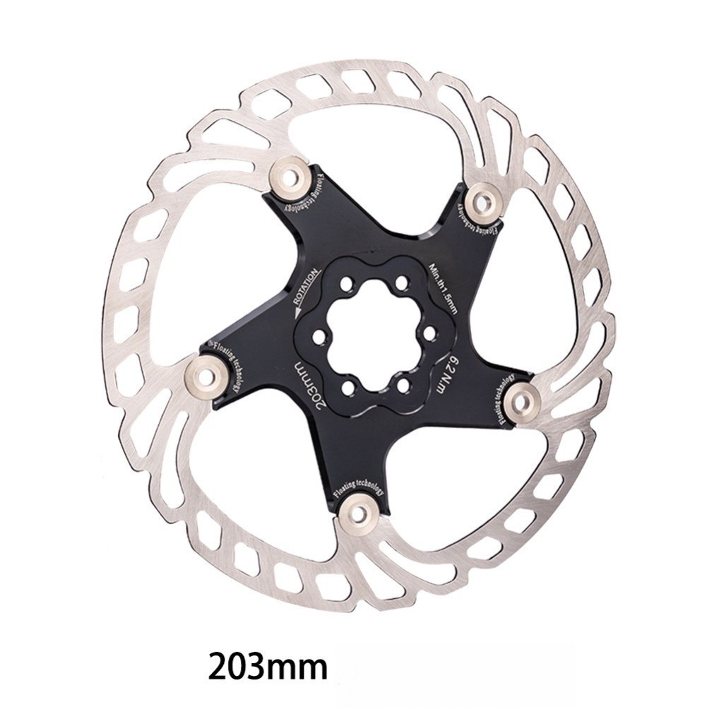 MTB Disc Brake Aluminum Core Stainless Steel Ring 140mm 160mm 180mm 203mm