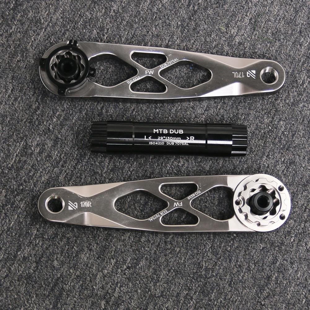 Mountain Bike Crank Arm 170MM Direct Mount Crank Hollow Single Speed BB 29MM DH