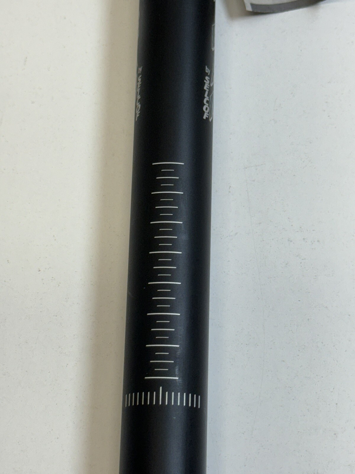 NOS SELCOF TEAM Seatpost 27.2mm Black Aluminum Made In Italy