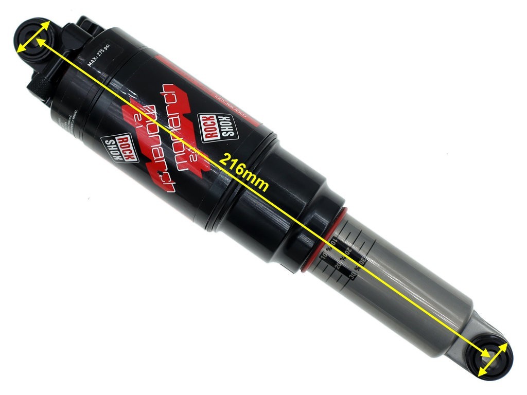 RockShox Monarch 2.1 Bike Air Rear Shock 216x63mm 8.5×2.5″
