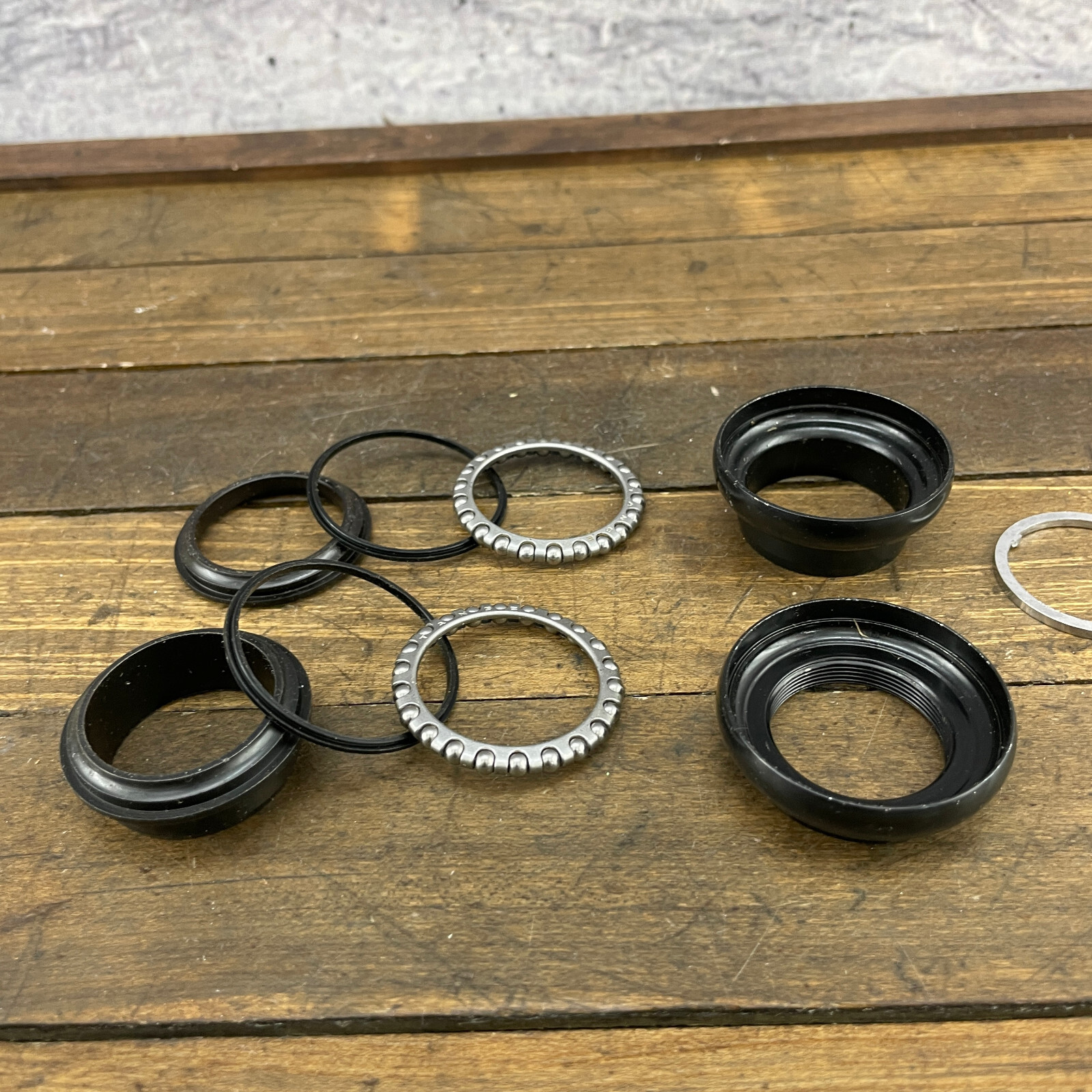 Tange Apices Headset 1 1/8 in Threaded NOS Japan Steel Mountain Bike 34.0 Cups