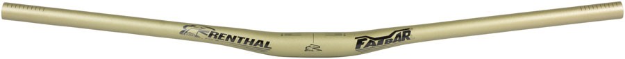 Renthal FatBar Lite Handlebar – Aluminum, 10mm, 760mm, 31.8mm, Gold, V3
