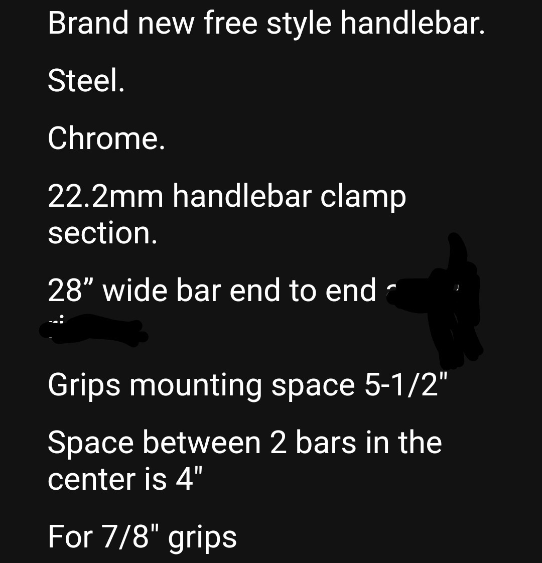 CHROME PRETZEL BMX FREESTYLE BICYCLE HANDLEBARS 22.2 MM, 11″RISE