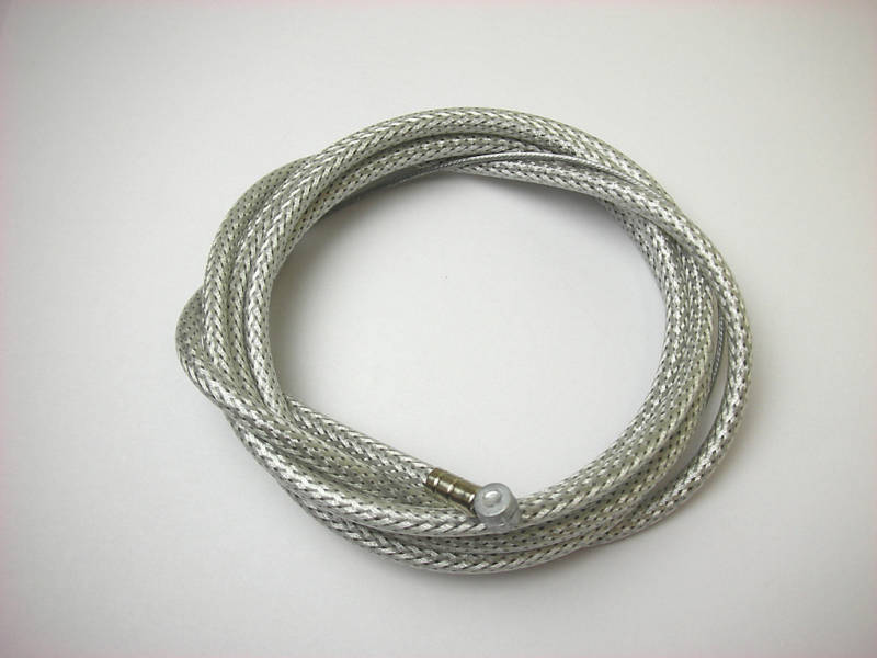BIKE BICYCLE Brake Housing + CABLE 60″x68″ Braided Silver NEW