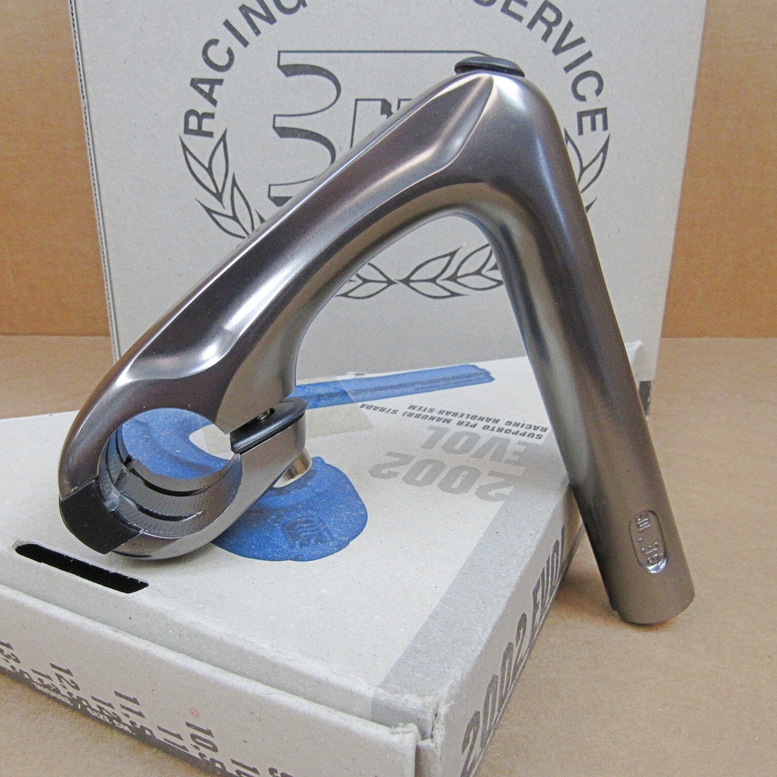 New-Old-Stock 3T 2002 Evol Quill Stem w/Gray Finish (25.8/26.0 mm clamp x 105mm)