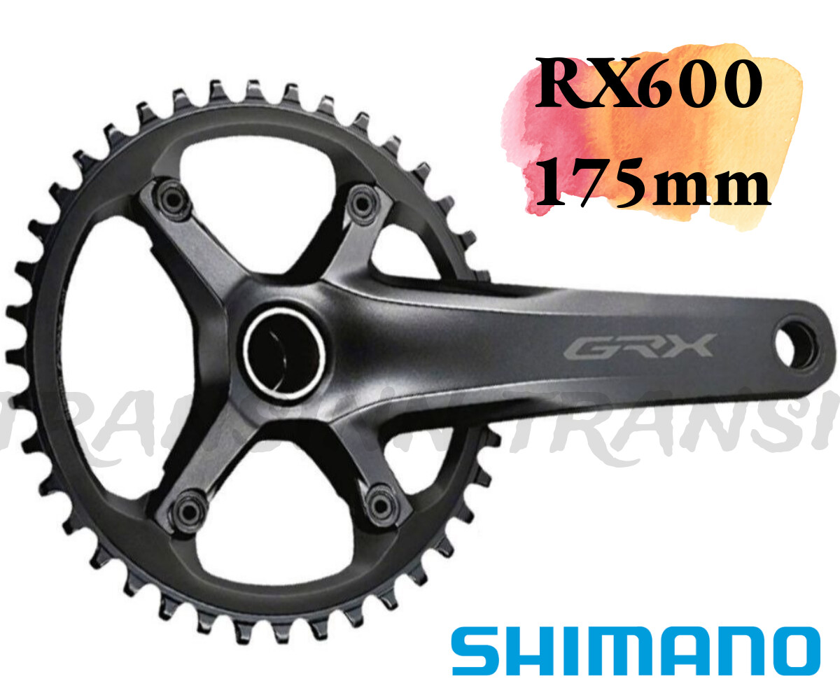 Shimano GRX FC-RX600 Crankset 1x11Speed 175mm 40T New (Without BB)