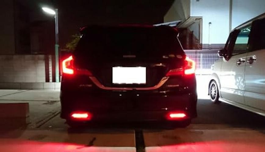 60-SMD LED Bumper Reflector Lights Compatible With 2013-2015 Honda Smoked Lens