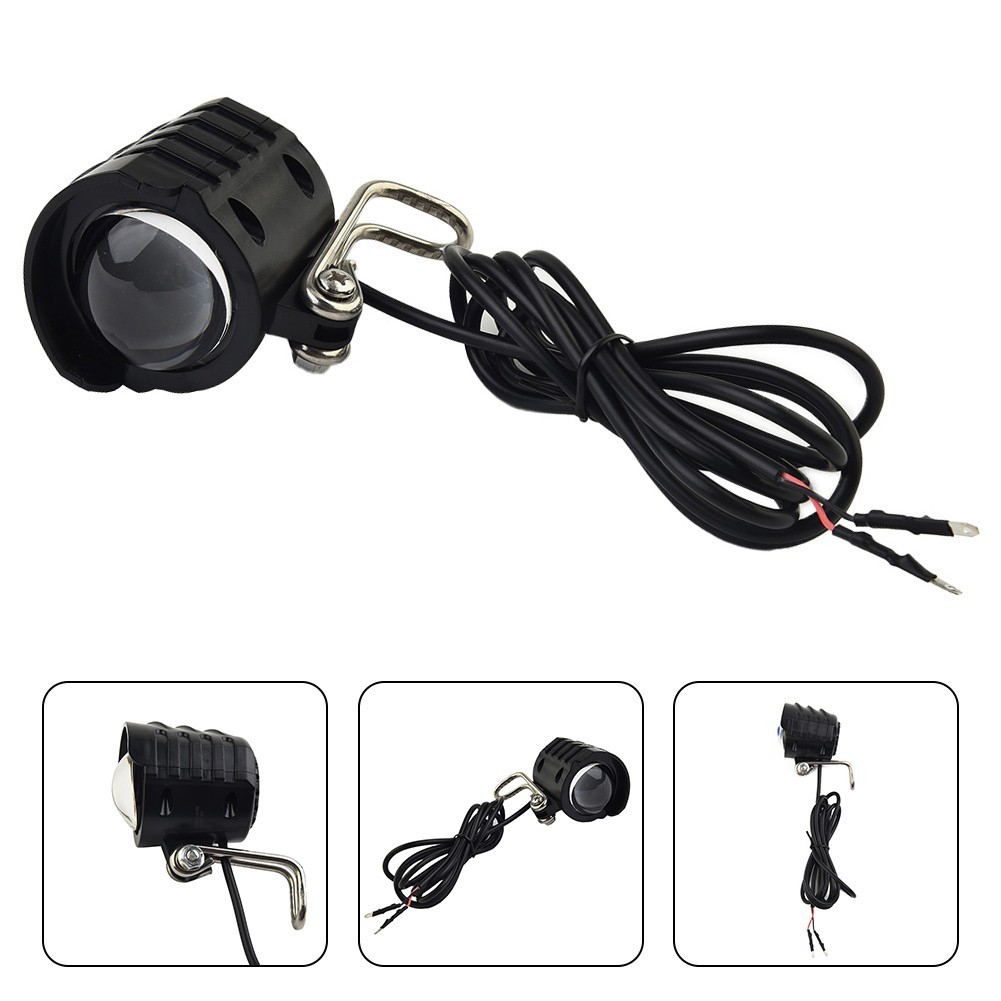 lctric-Bicycl bik Watrproof Ld Light Bike 6V Front Light Headlight