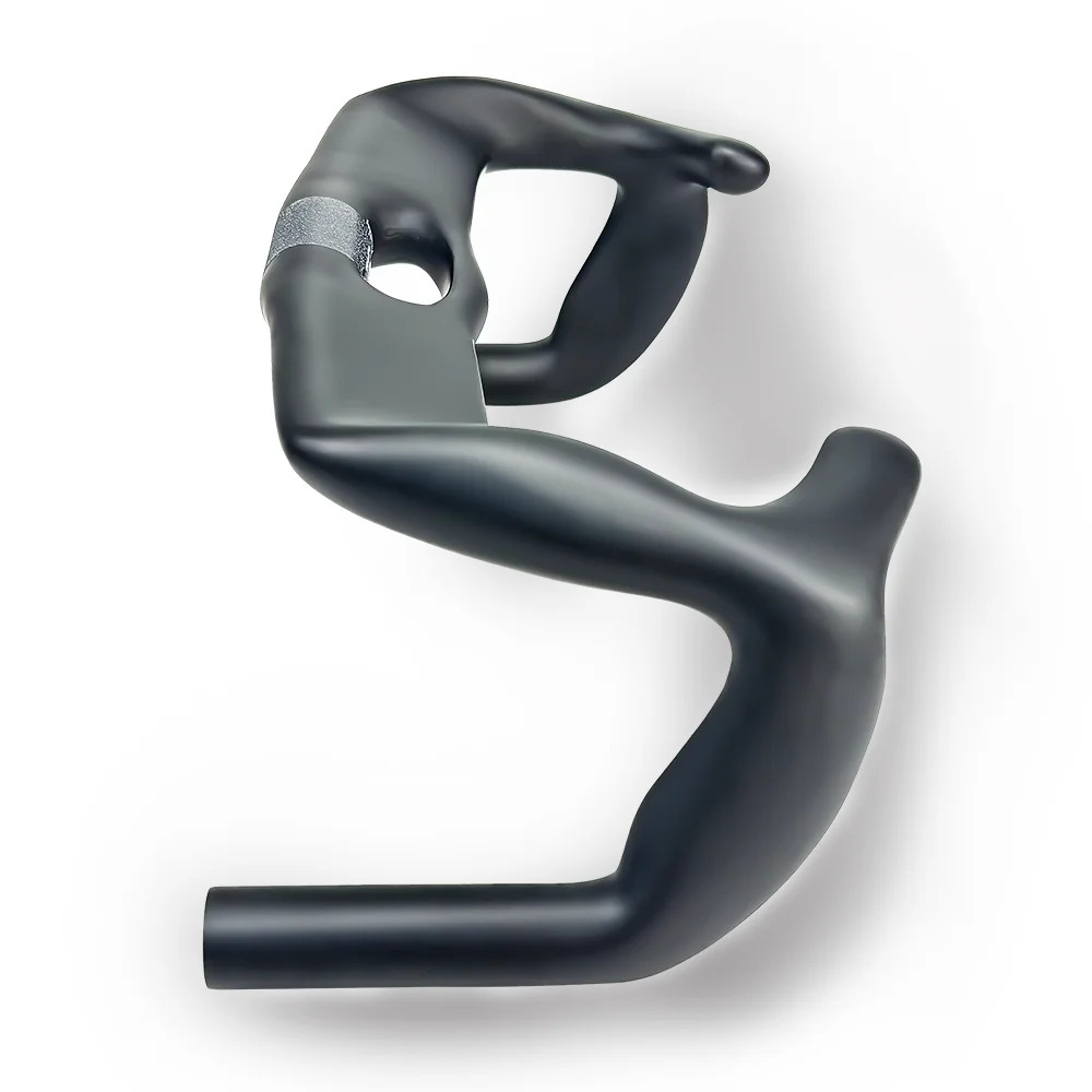 TT Bike Carbon Fixed Handlebar 31.8mm Diameter 285-385mm Road Bicycle Bent Bar