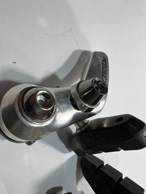 ! RITCHEY LOGIC Canti brake one pair with brake pads cantilever chrome VINTAGE