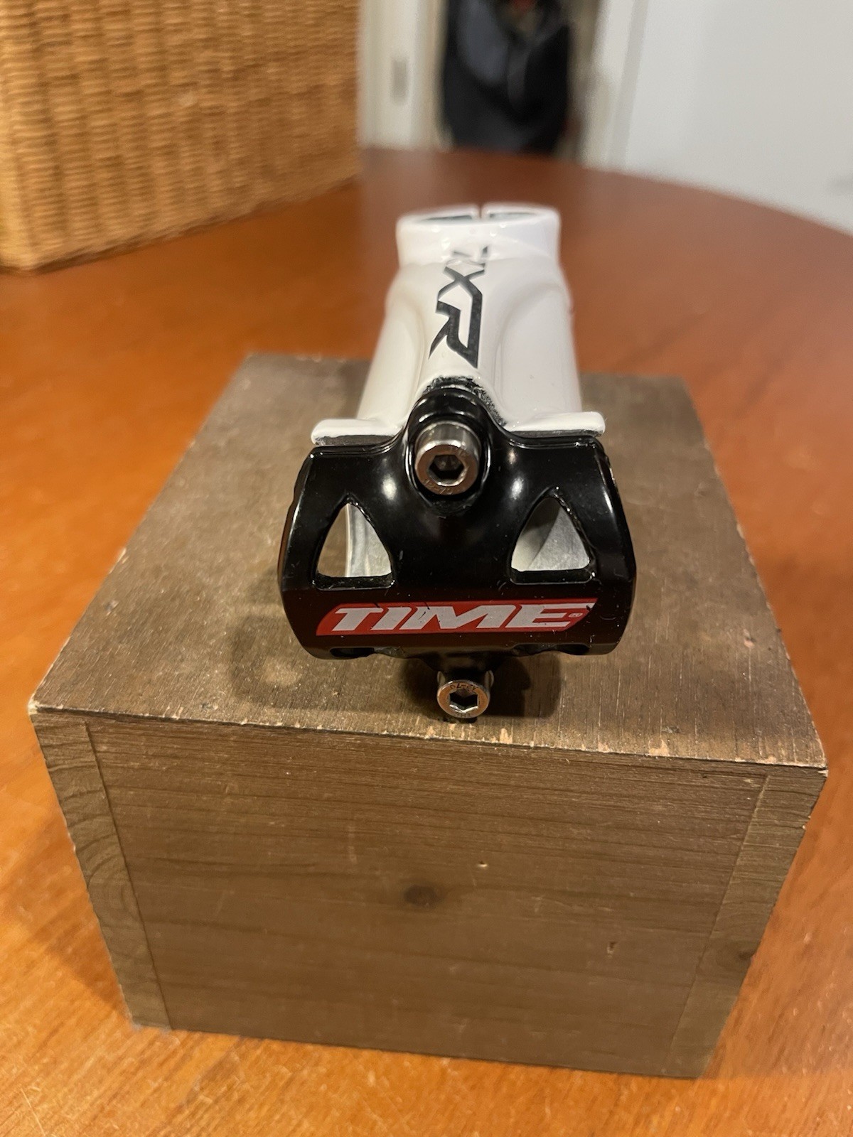 Time RXR Link White 100mm Carbon 31.8mm Stem 1 1/8″