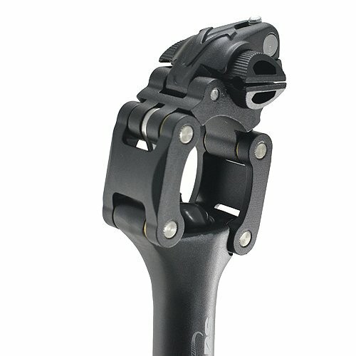 Sale~ TMARS SD-475 Suspension Seat Post w/Paralleogram system 31.6x400mm, Black