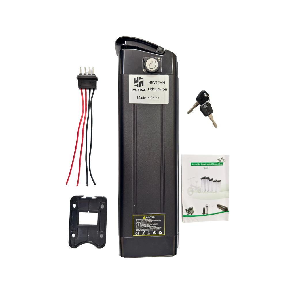 48V 12Ah EBIKE Battery Lithium 30A BMS Electric Bicycle Bottom Discharge Scooter