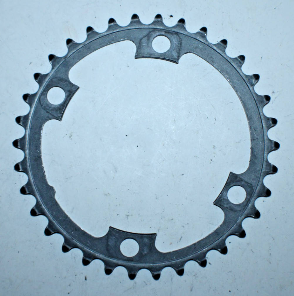 Shimano 34-MA MTB Chain Ring Asymetrical 4-Bolt 104BCD 34 Tooth 34T Black 11 SPD