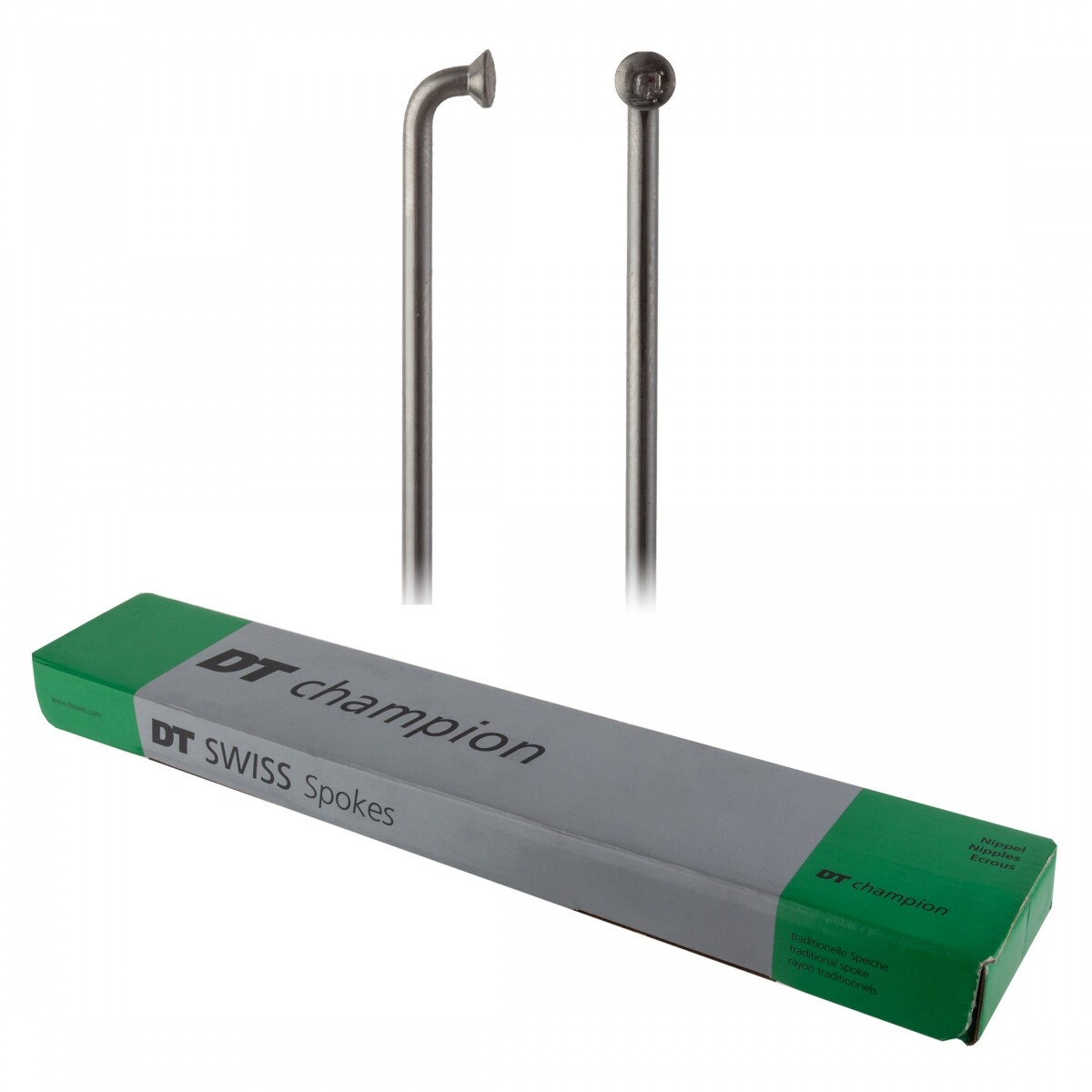 Dt Swiss Champion J-Bend 2.0 (14G) 275mm Silver