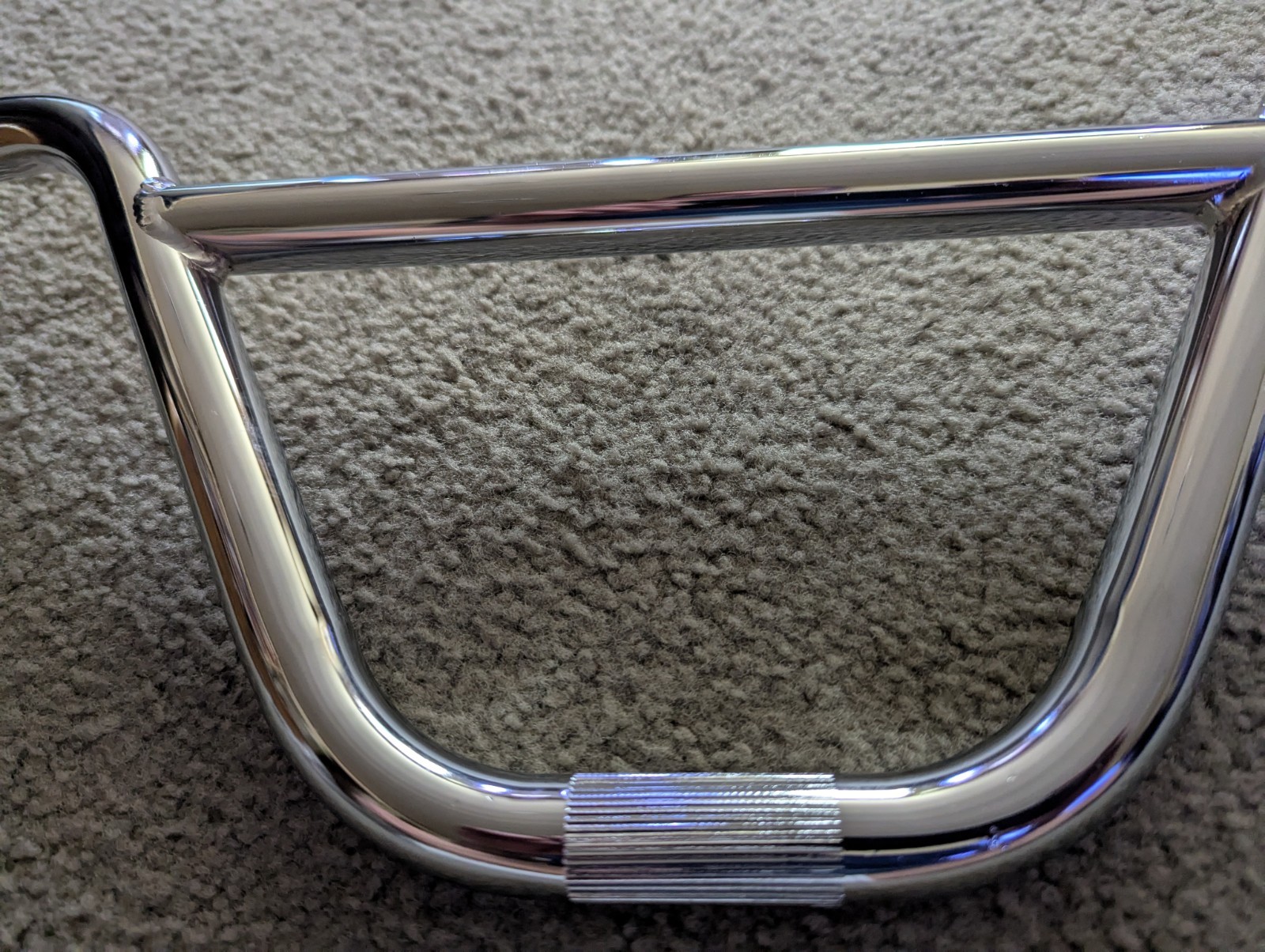 MX FREE STYLE BMX BICYCLE HANDLEBARS OLD SCHOOL STYLE, 22.2 CHROME ,9″ RISE