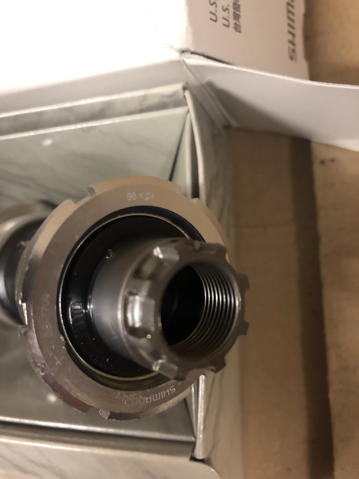 Shimano Dura Ace BB-7700 ITA 70-109.5mm Bottom Bracket NEW * Bottom Bracket * NEW