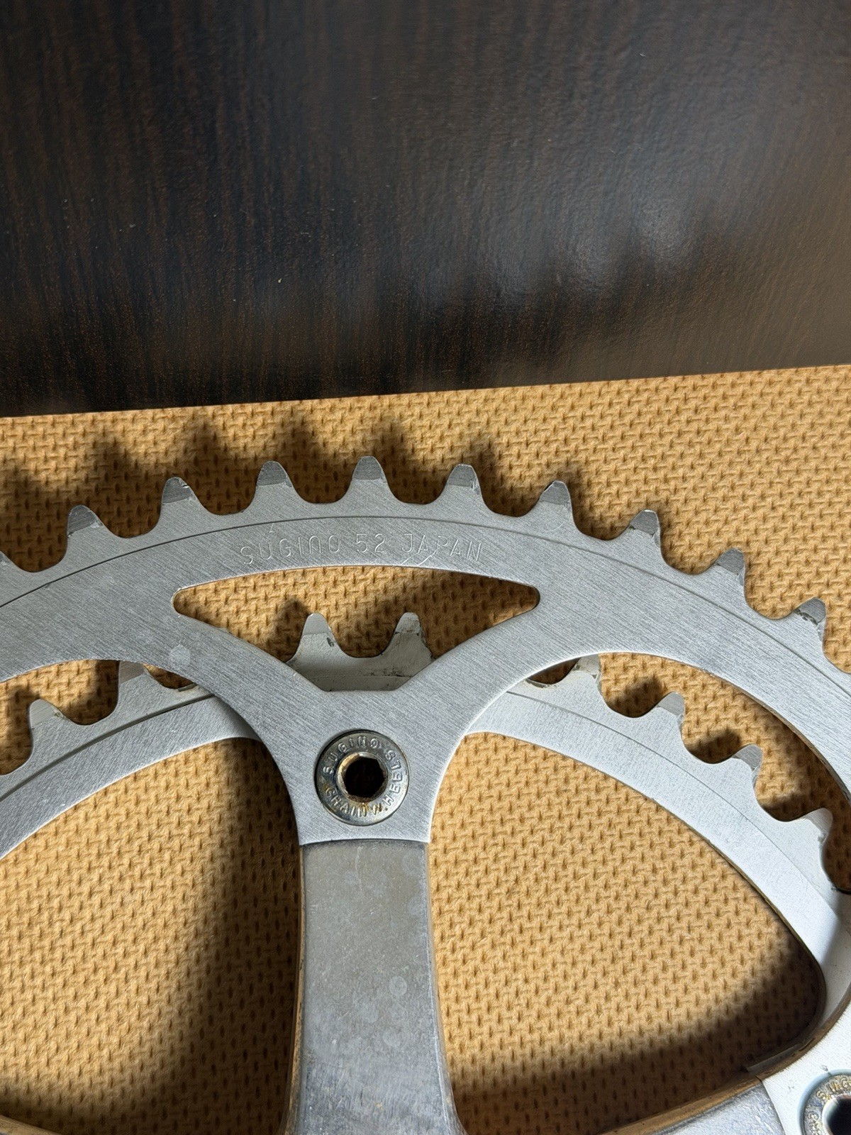 Vintage Sugino VP 130 Double Crankset – 52/42T – 170mm