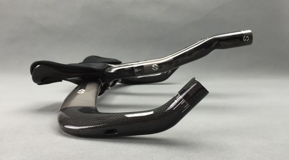 Carbon Fiber Bullhorn Rest Bar Time Trial Road Bike Handlebar 31.8*400/420/440mm