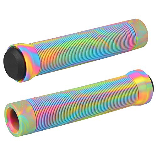 Scooter Grips – Mixed Color MTB & BMX Handlebar Grips | 145mm Soft Rainbow