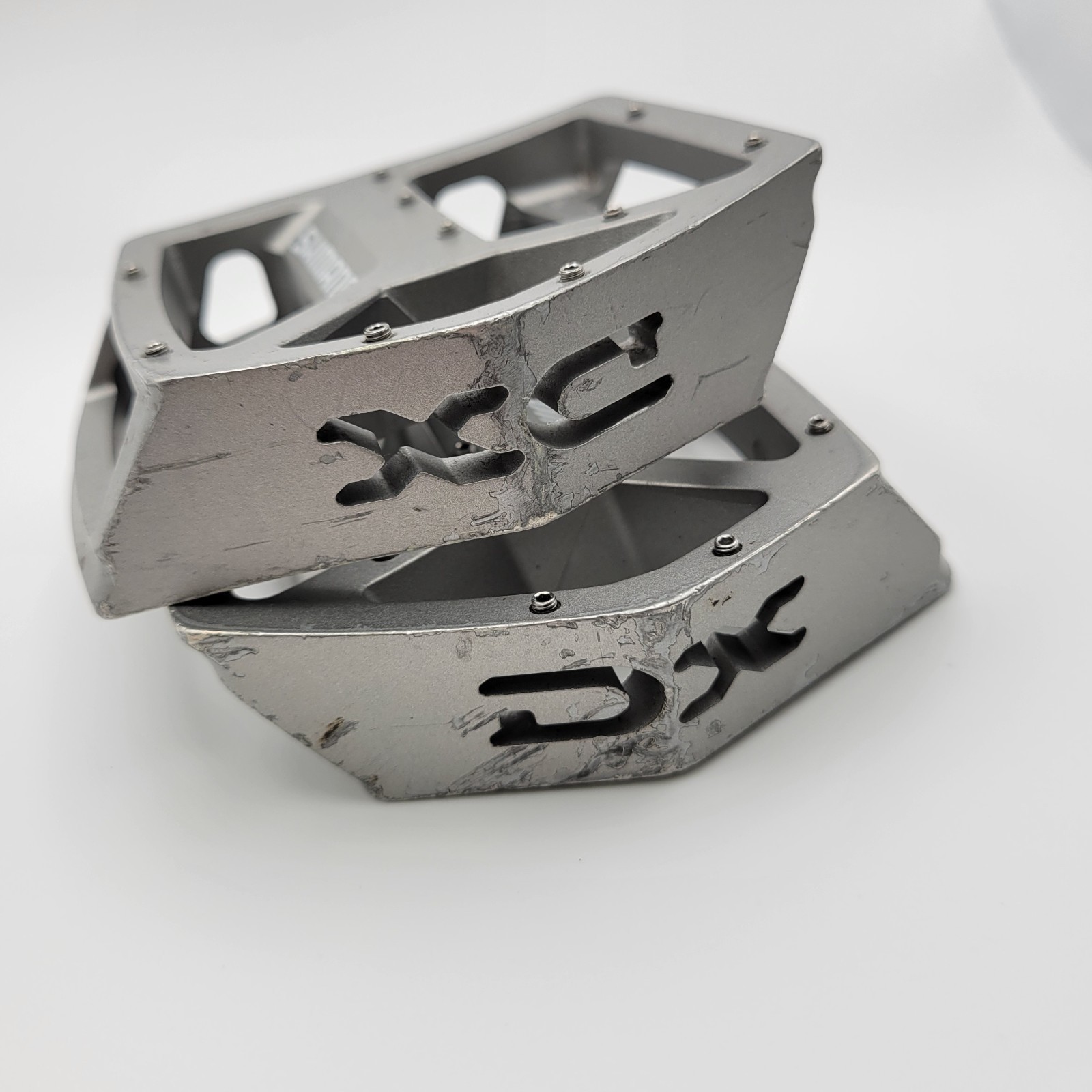 Vintage Shimano DX PD-MX30 Pedals Gray Platform 9/16″ MTB BMX DH Japan