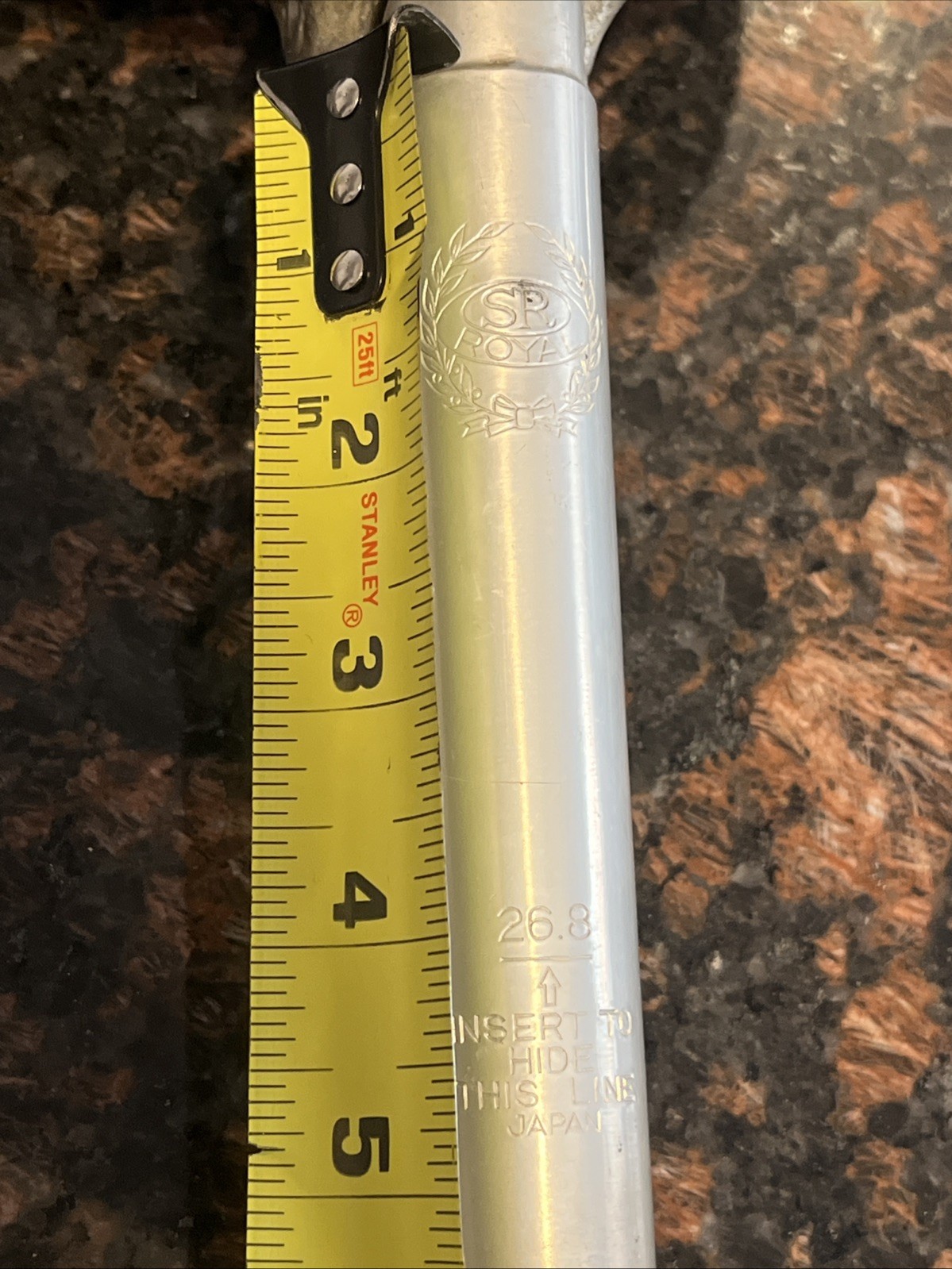 Sakae Japan Vintage SR Royal Seatpost 26.8/200mm