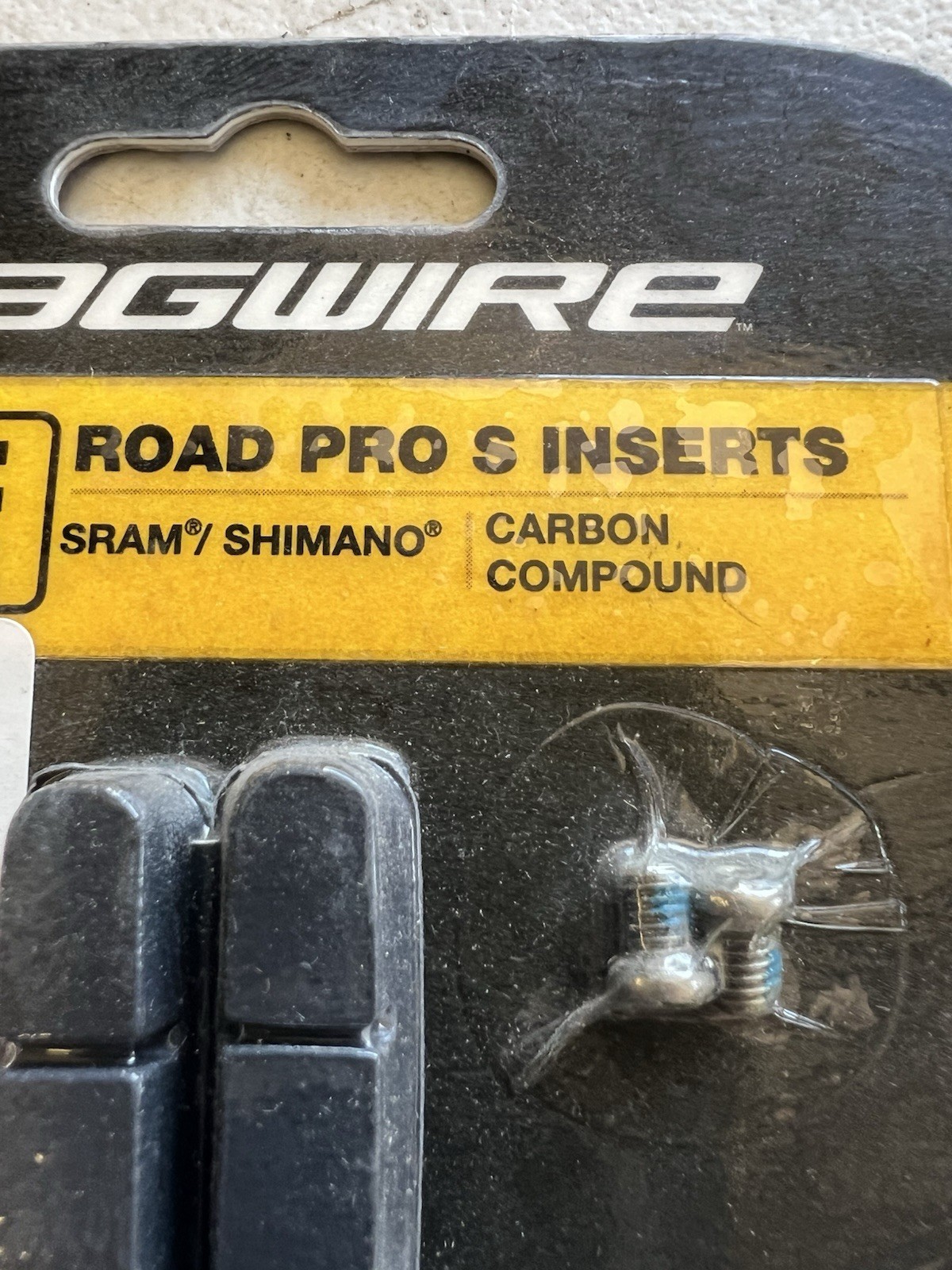 Jagwire Road Pro S Brake Pad Inserts SRAM / Shimano Carbon Compound Pair